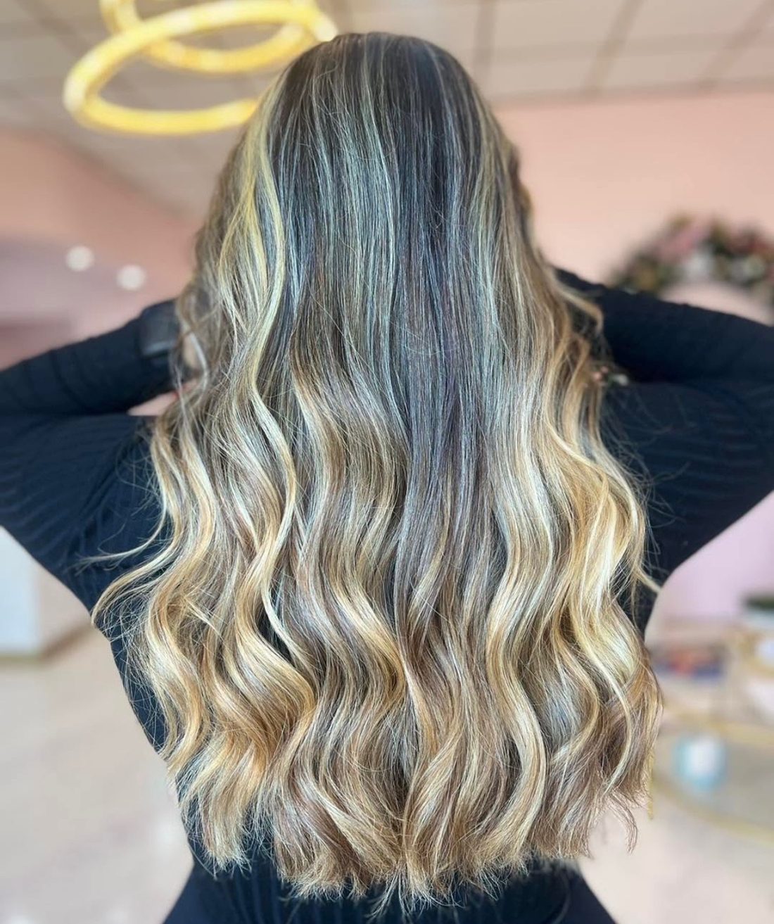 Dimensional highlights — hair by The Shasta Edit